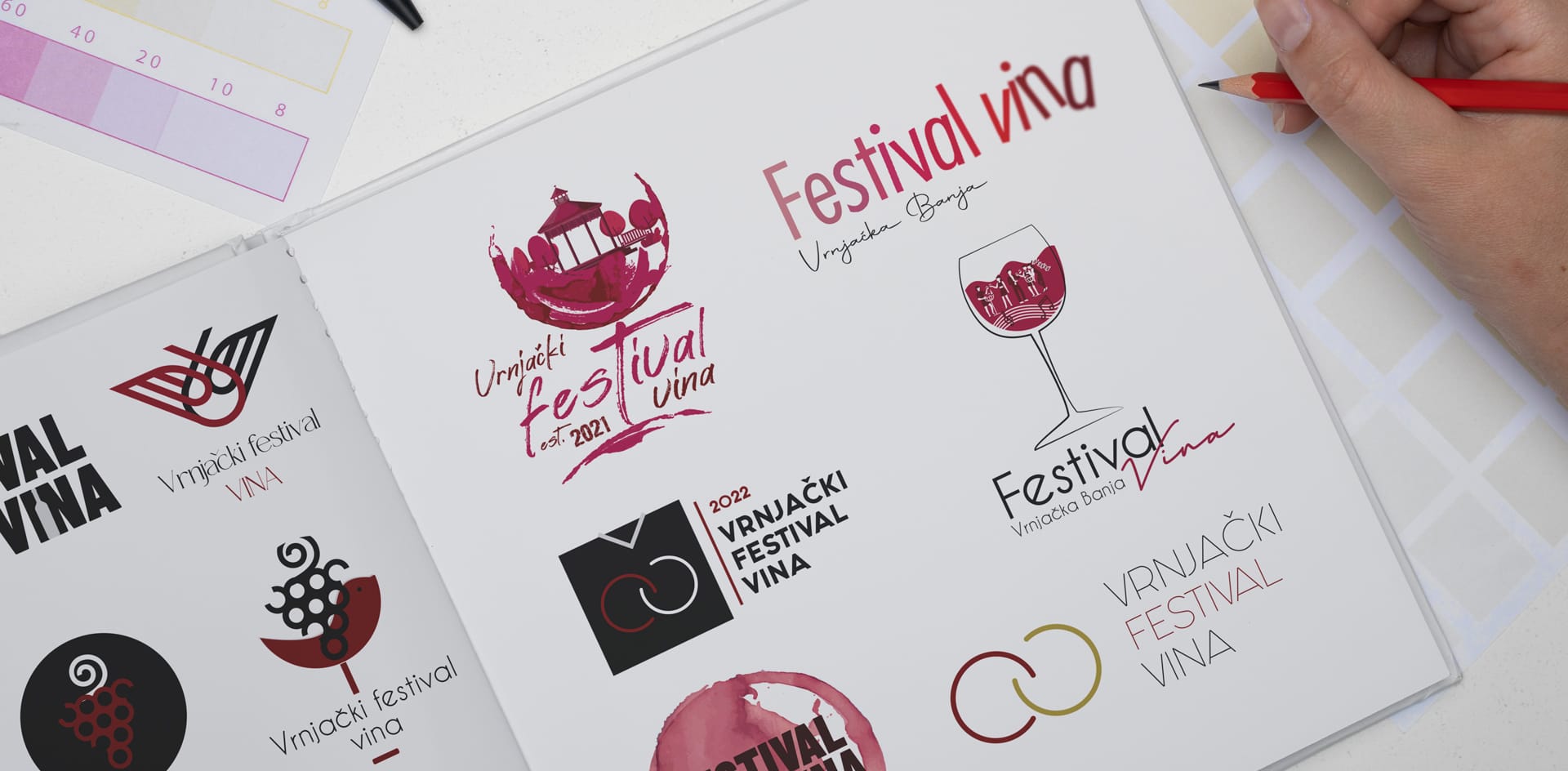 Logotipi dizaj i izrada logotipa modić fondacija festival vina vrnjačka banja cover
