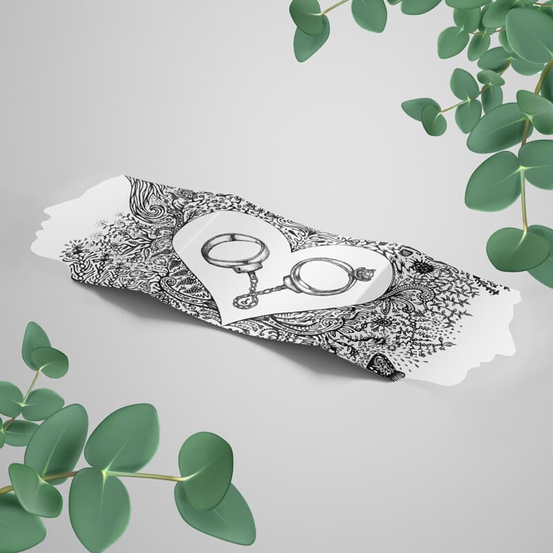 Pozivnice za vencanje dizajn izrada pozivnica Marija i Boris pozivnica za venčanje spoljašnja strana