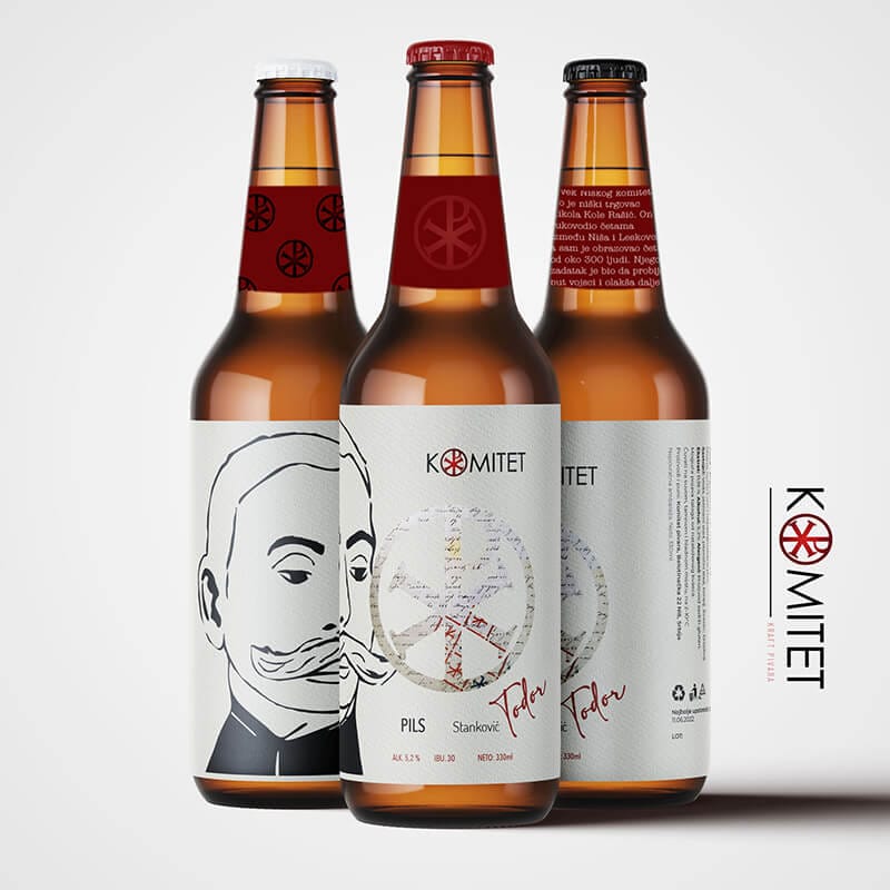 Dizajn etikete za pivo Novi Sad Beograd Srbija