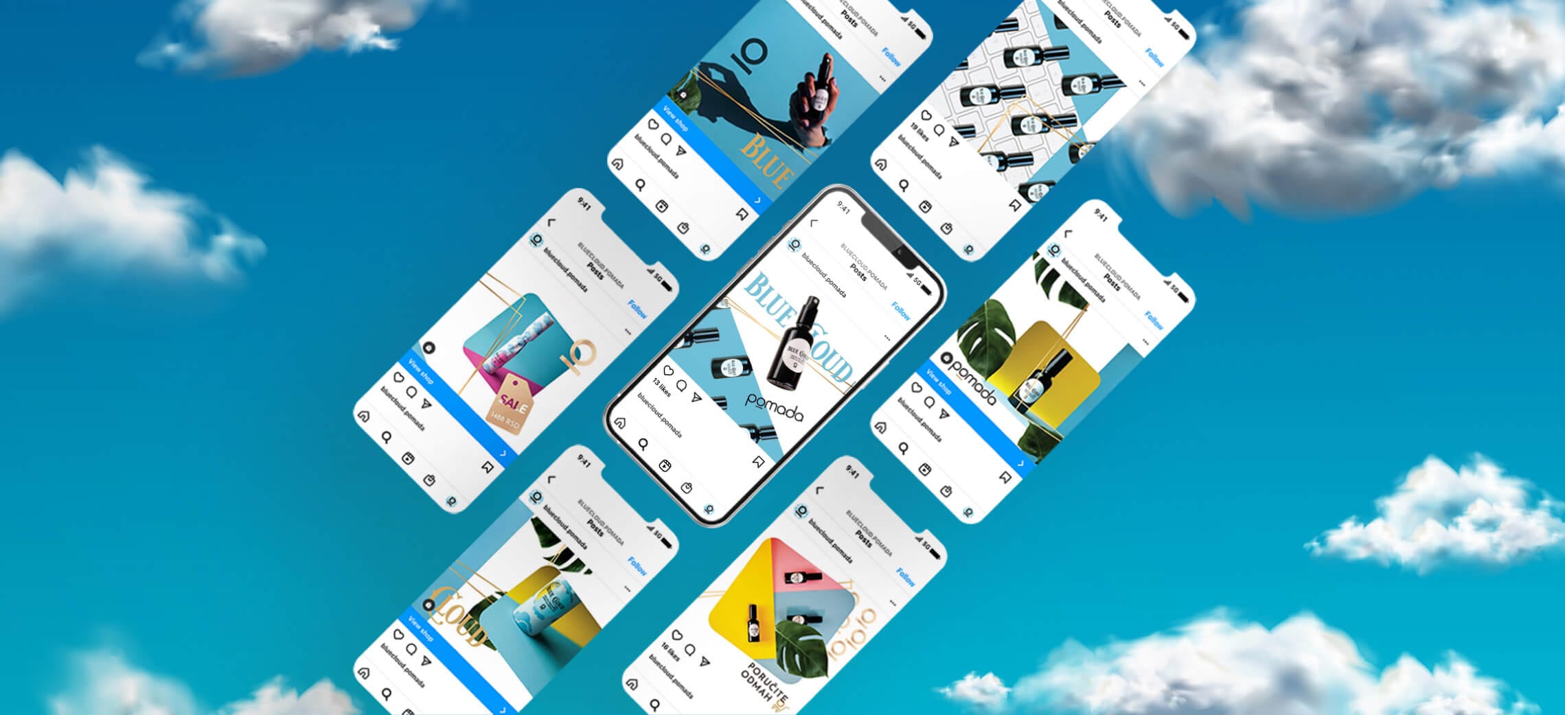 Dizajn za vizuale Instagram